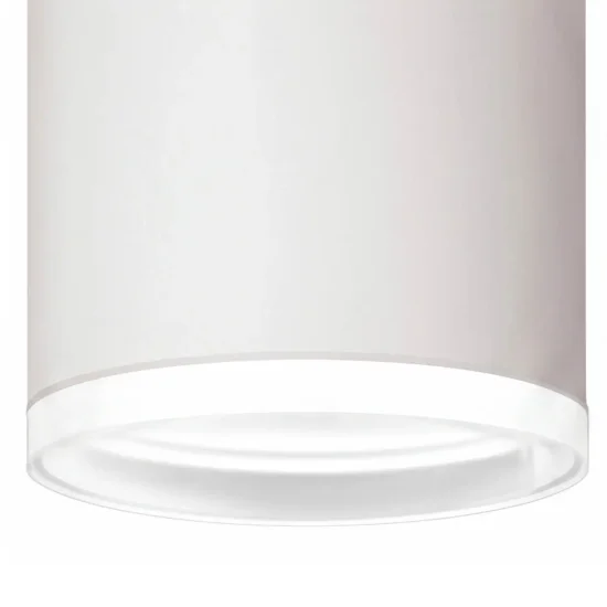 FOCO DE SUPERFICIE CILINDRO BLANCO GU10 8 CM C/ARO 2