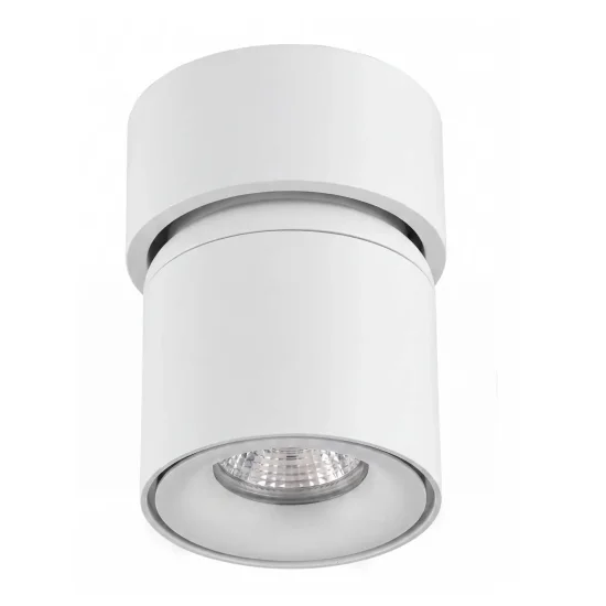 FOCO DE SUPERFICIE ORIENTABLE Ø9,5CM BLANCO GU10 2