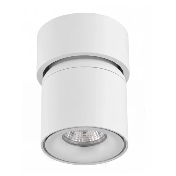 FOCO DE SUPERFICIE ORIENTABLE Ø9,5CM BLANCO GU10