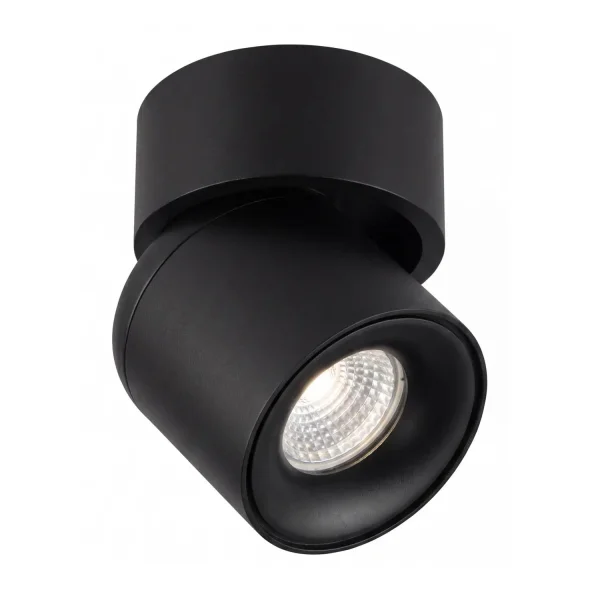 FOCO DE SUPERFICIE ORIENTABLE Ø9,5CM NEGRO GU10