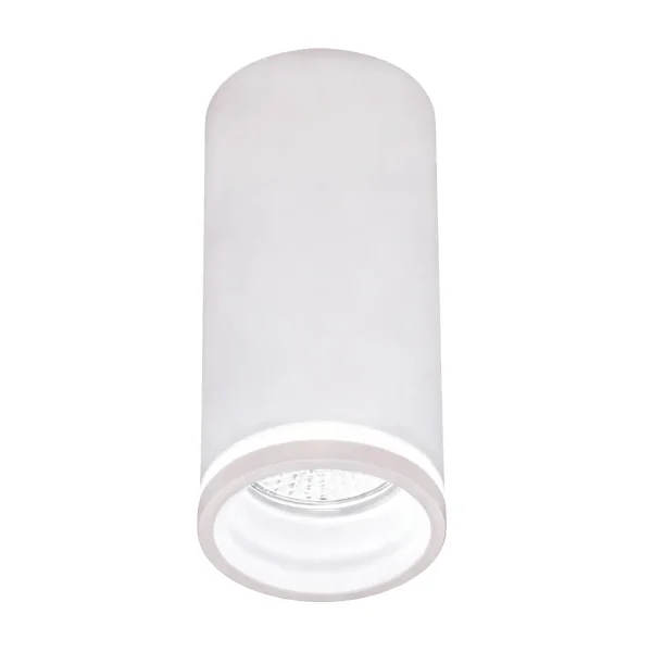FOCO DE SUPERFICIE CON DIFUSOR Ø6CM GU10 BLANCO