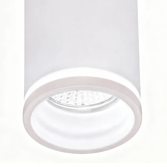 FOCO DE SUPERFICIE CON DIFUSOR Ø6CM GU10 BLANCO 2