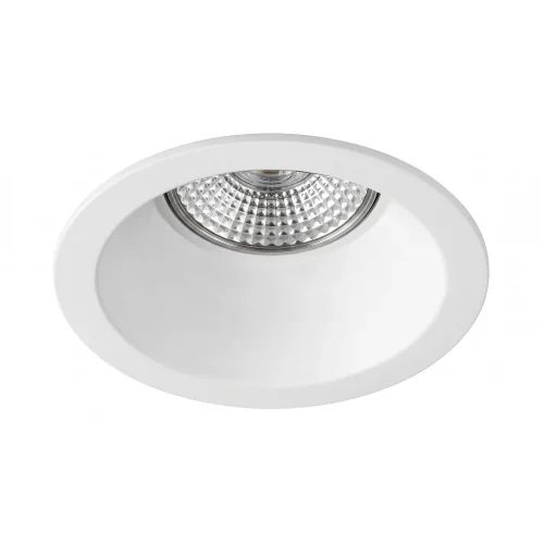 FOCO EMPOTRABLE FIJO Ø9CM ALUMINIO BLANCO GU10