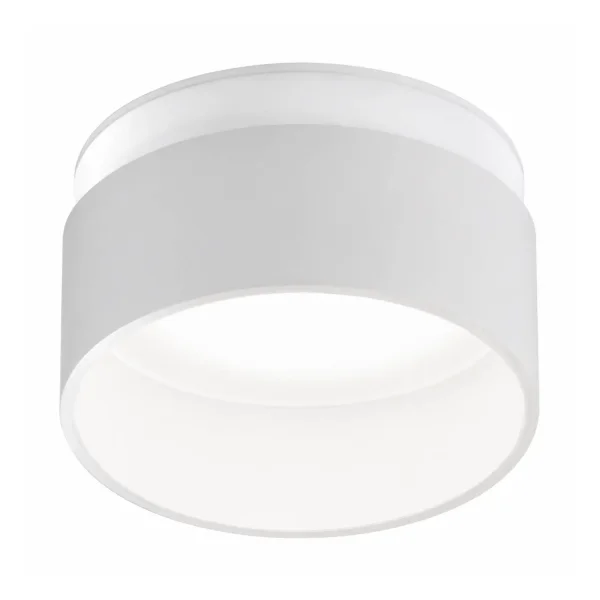 FOCO EMPOTRABLE CON RETROILUMINACIÓN Ø8CM BLANCO IP44
