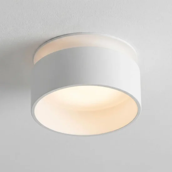 FOCO EMPOTRABLE CON RETROILUMINACIÓN Ø8CM BLANCO IP44