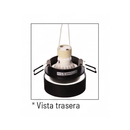 FOCO EMPOTRABLE CON RETROILUMINACIÓN Ø8CM BLANCO/ORO IP44 2