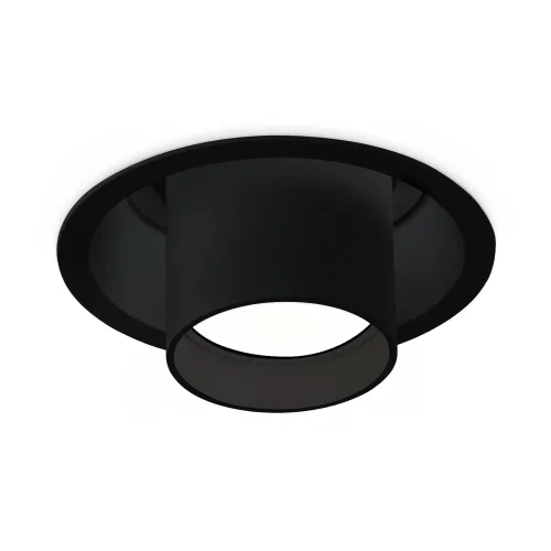 FOCO EMPOTRABLE Ø10,5CM BASCULANTE NEGRO GU10
