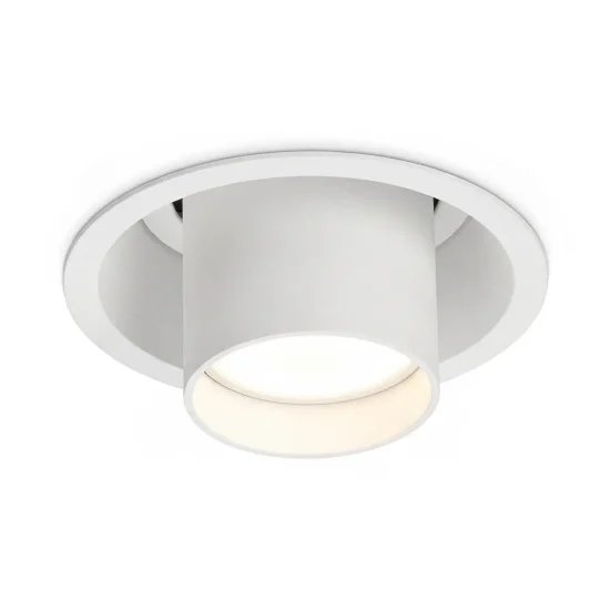 FOCO EMPOTRABLE Ø10,5CM BASCULANTE BLANCO GU10
