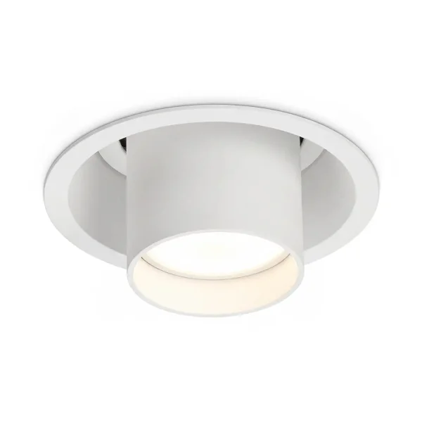 FOCO EMPOTRABLE Ø10,5CM BASCULANTE BLANCO GU10