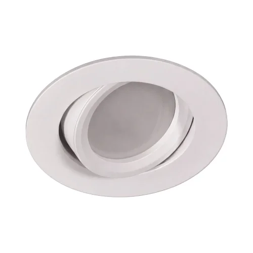 FOCO EMPOTRABLE Ø8,5CM ALUMINIO BLANCO GU10