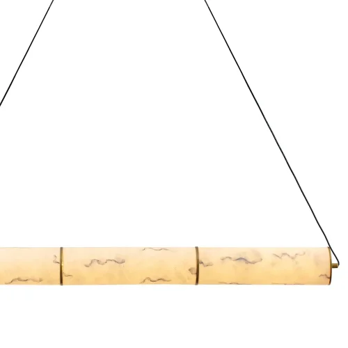 LÁMPARA LED 14W REGULABLE DE ACERO DORADO Y ACRÍLICO EFECTO MÁRMOL ARIADNA