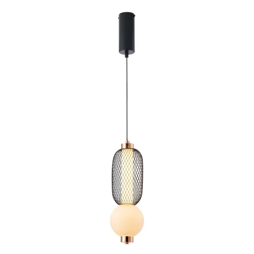 LÁMPARA DE TECHO LED 10W REGULABLE CON REJILLA Y BOLA DE CRISTAL ELODIE