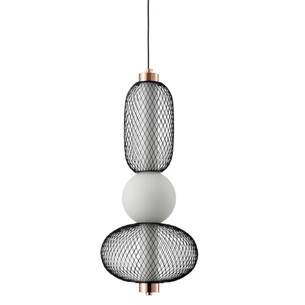 LÁMPARA DE TECHO LED 14W REGULABLE CON REJILLA Y BOLA DE CRISTAL ELODIE