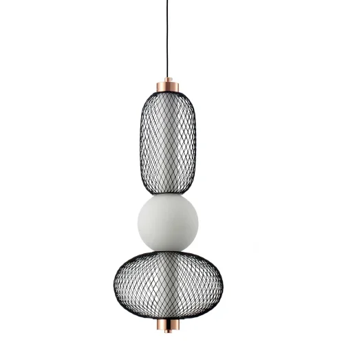 LÁMPARA DE TECHO LED 14W REGULABLE CON REJILLA Y BOLA DE CRISTAL ELODIE