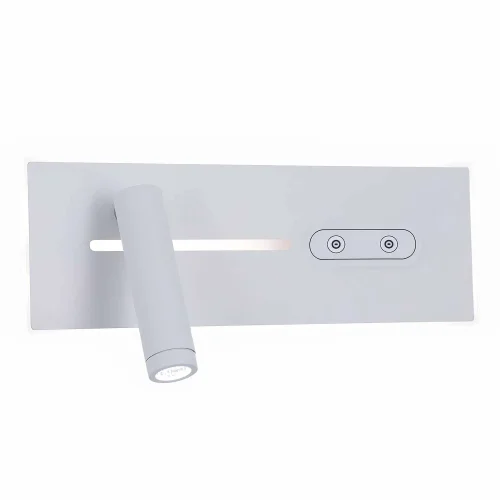 APLIQUE DE PARED LED 10W REGULABLE TÁCTIL BLANCO ORIENTACIÓN IZQUIERDA