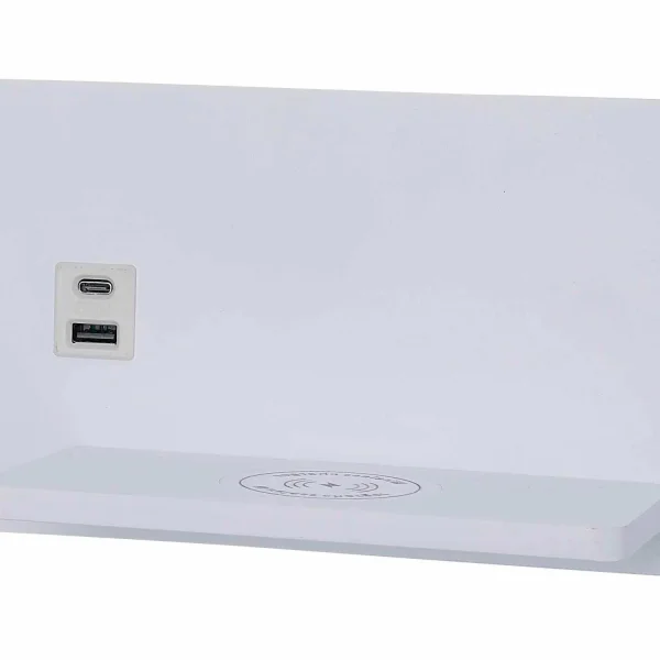 APLIQUE DE PARED LED 8W REGULABLE TÁCTIL BLANCO ORIENTACIÓN IZQUIERDA
