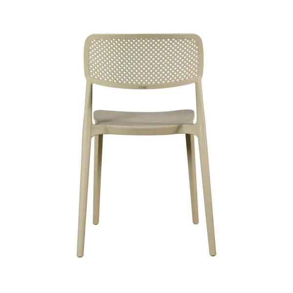SILLA DE POLIPROPILENO ARENA ANTI-UV PARA EXTERIOR NÁPOLI