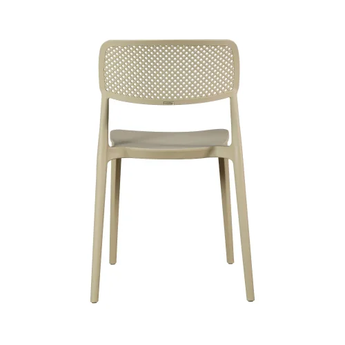 SILLA DE POLIPROPILENO ARENA ANTI-UV PARA EXTERIOR NÁPOLI
