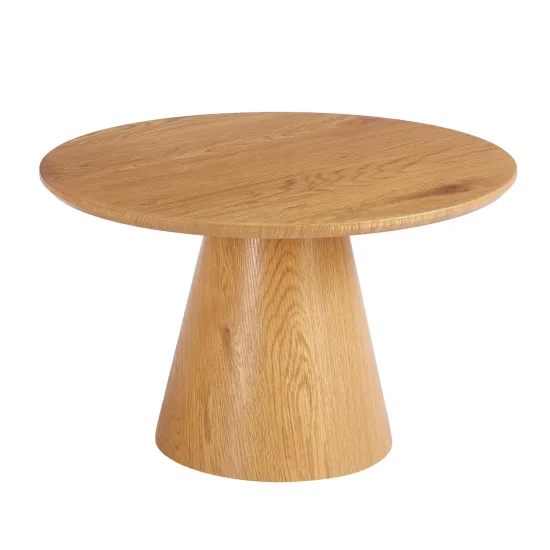 MESA DE COMEDOR REDONDA DE MADERA Ø100 CM KANADE