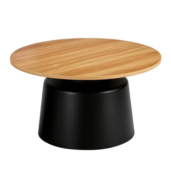 SET 2 MESAS AUXILIARES NORAE NATURAL/NEGRO 2