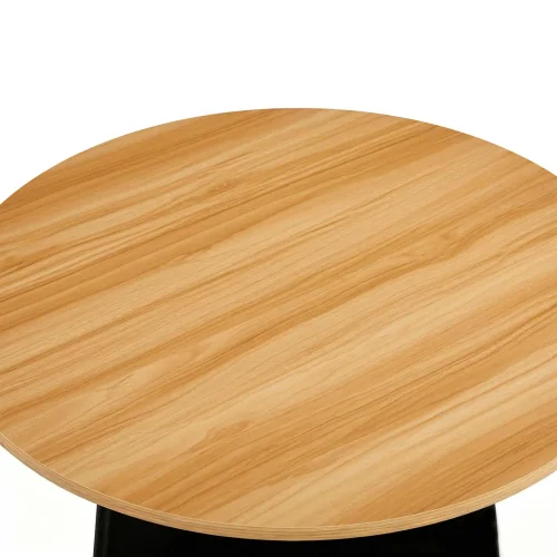 SET 2 MESAS AUXILIARES NORAE NATURAL/NEGRO