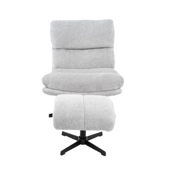 SILLÓN CON REPOSAPIES GRIS MISAKI 2