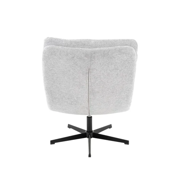 SILLÓN CON REPOSAPIES GRIS MISAKI