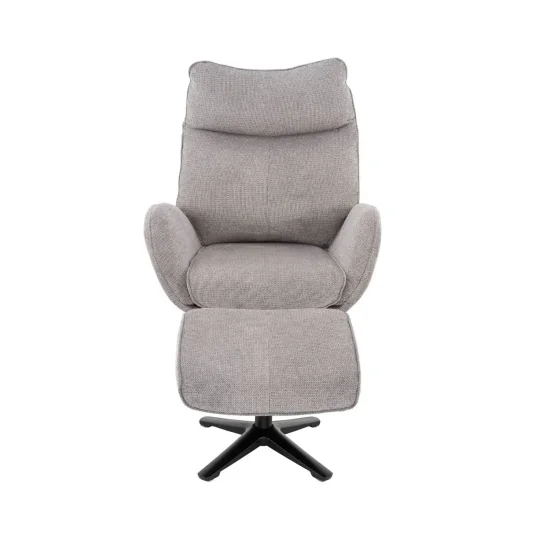 SILLÓN CON REPOSAPIES GRIS NOZOMI 2