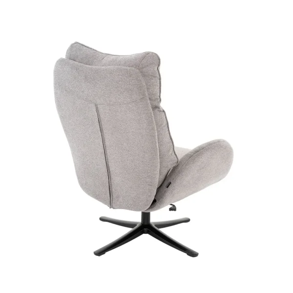 SILLÓN CON REPOSAPIES GRIS NOZOMI