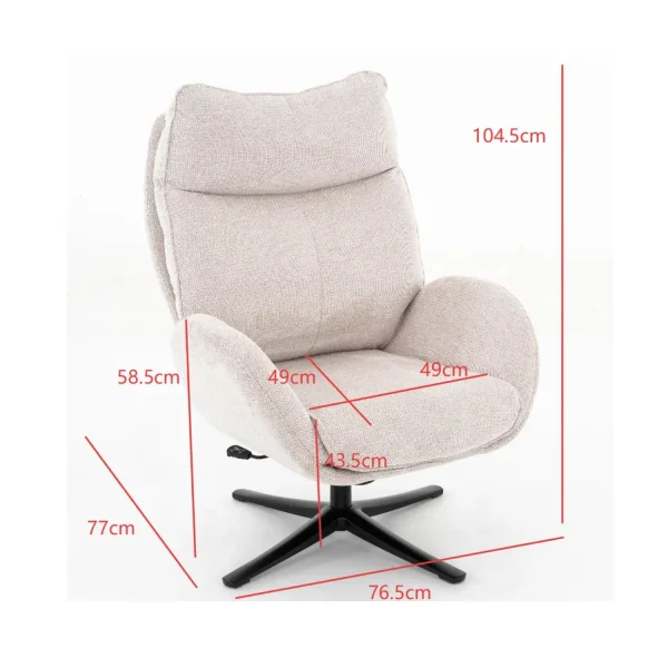 SILLÓN CON REPOSAPIES ARENA NOZOMI