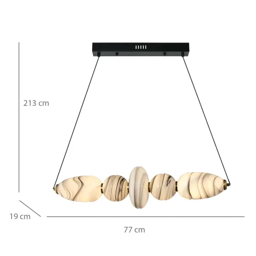 LÁMPARA DE TECHO LED 22W CCT EFECTO MÁRMOL TOSCANA