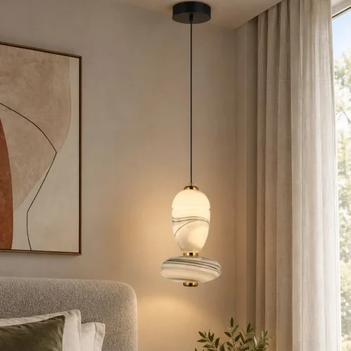 LÁMPARA DE TECHO LED 10W CCT EFECTO MÁRMOL TOSCANA