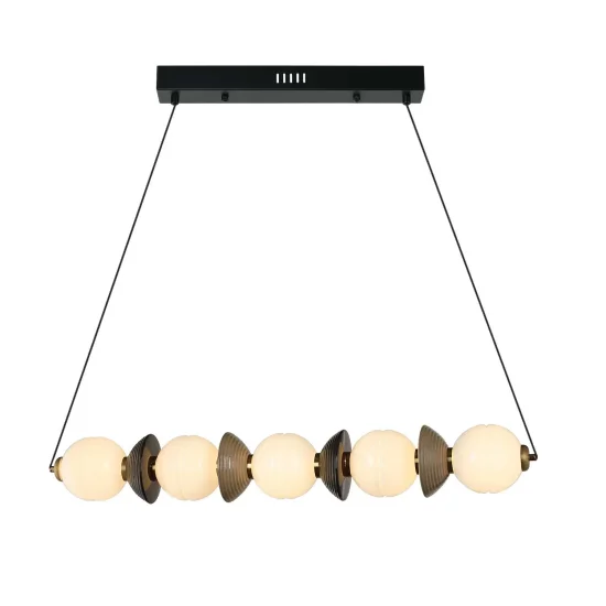 LÁMPARA DE TECHO LED 22W CCT CERÁMICA/CRISTAL HATHOR 2