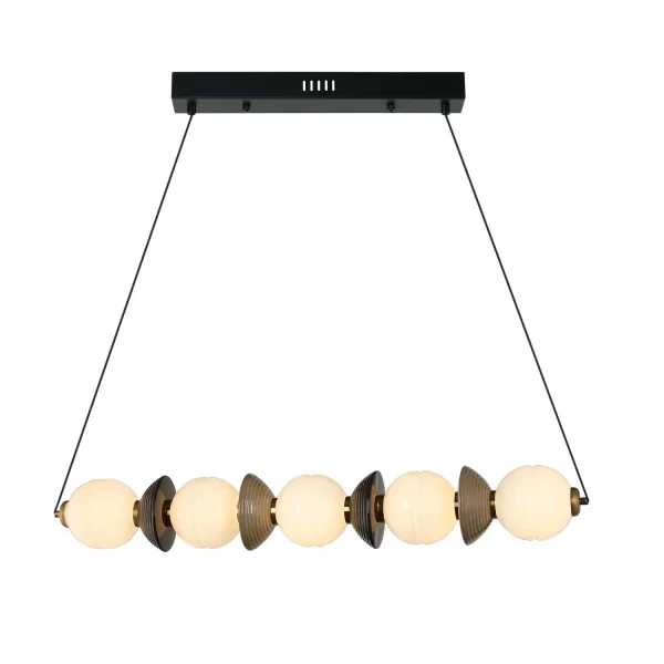 LÁMPARA DE TECHO LED 22W CCT CERÁMICA/CRISTAL HATHOR