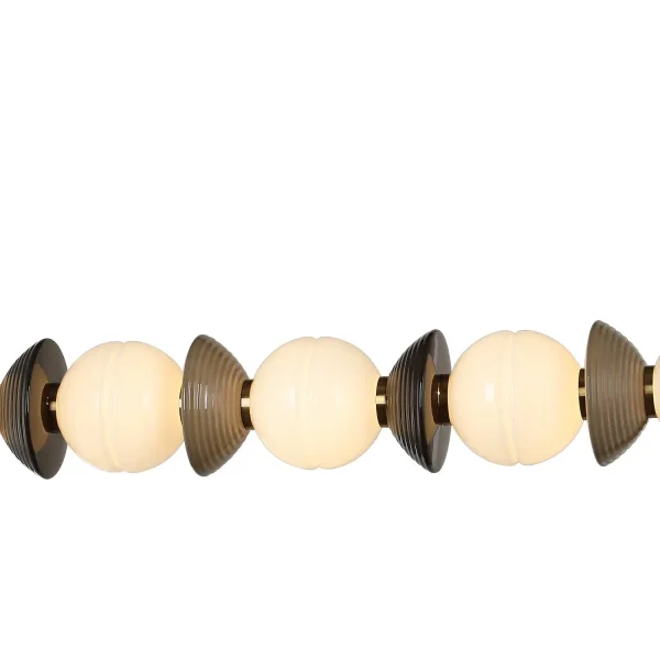 LÁMPARA DE TECHO LED 22W CCT CERÁMICA/CRISTAL HATHOR