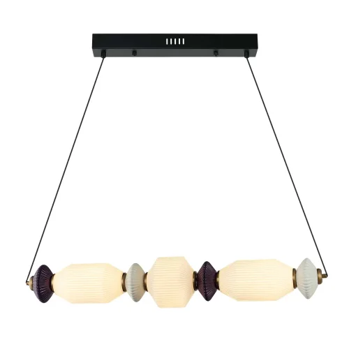 LÁMPARA DE TECHO LED 22W CCT CERÁMICA/CRISTAL KIYA