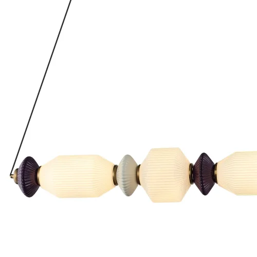 LÁMPARA DE TECHO LED 22W CCT CERÁMICA/CRISTAL KIYA