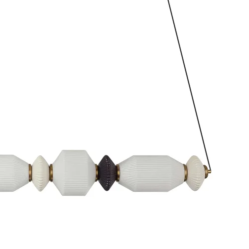 LÁMPARA DE TECHO LED 22W CCT CERÁMICA/CRISTAL KIYA