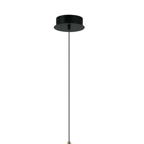 LÁMPARA DE TECHO LED 11W CCT CRISTAL ÁMBAR SOLENE