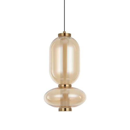 LÁMPARA DE TECHO LED 11W CCT CRISTAL ÁMBAR SOLENE