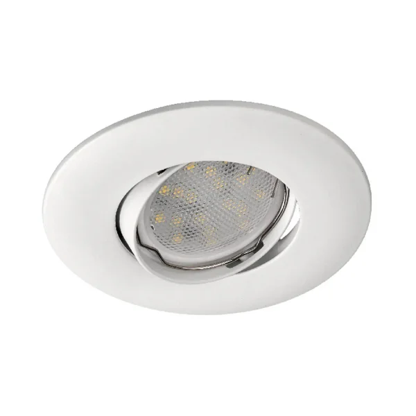FOCO EMPOTRABLE Ø11CM ALUMINIO INYECTADO BLANCO GU10