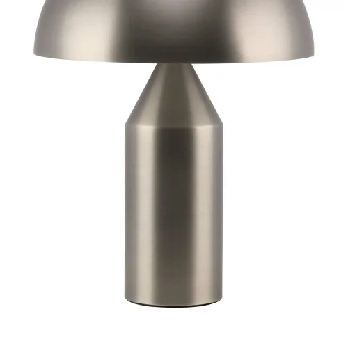 LÁMPARA DE MESA 2 LUCES E27 NÍQUEL MATE ENOKI