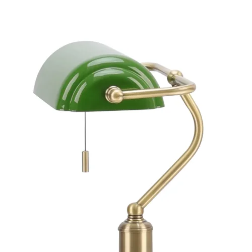 LÁMPARA BANQUERO E27 VERDE BRILLO