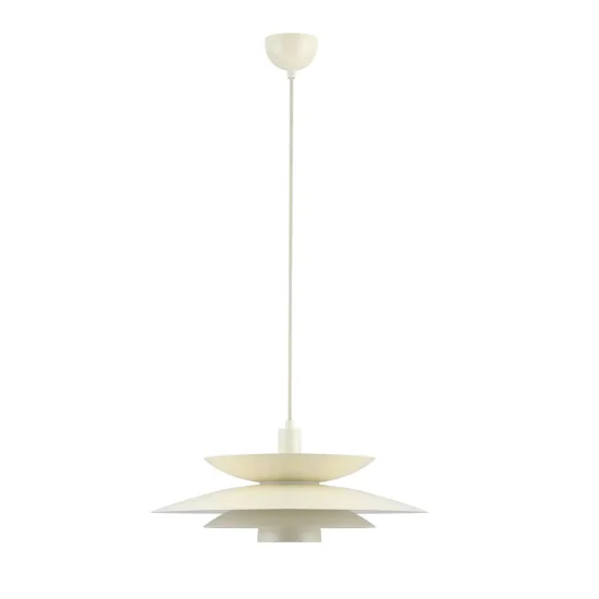 LÁMPARA DE TECHO 1LUZ E27 BEIGE Ø48CM ORNELLA 2