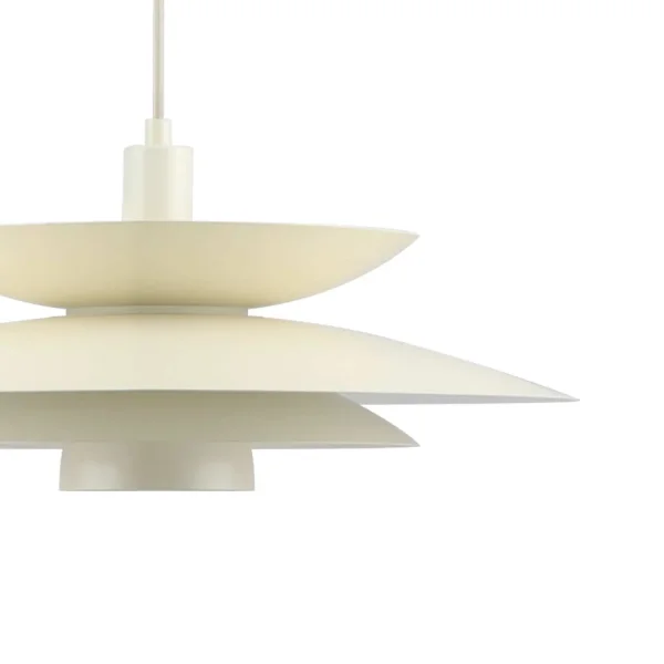 LÁMPARA DE TECHO 1LUZ E27 BEIGE Ø48CM ORNELLA