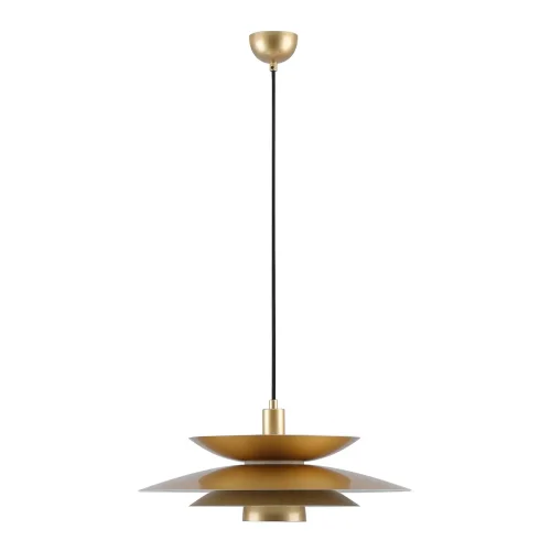 LÁMPARA DE TECHO 1LUZ E27 DORADO Ø48CM ORNELLA