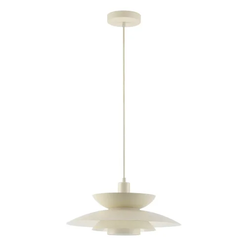LÁMPARA DE TECHO 1LUZ E27 BEIGE Ø38CM ORNELLA