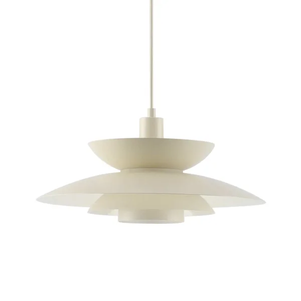 LÁMPARA DE TECHO 1LUZ E27 BEIGE Ø38CM ORNELLA
