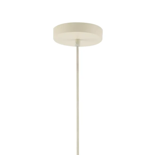 LÁMPARA DE TECHO 1LUZ E27 BEIGE Ø38CM ORNELLA