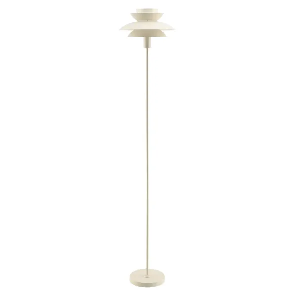 LÁMPARA DE PIE 1LUZ E27 BEIGE Ø30CM ORNELLA